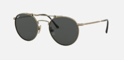 RAY BAN ROUND TITANIUM 8147