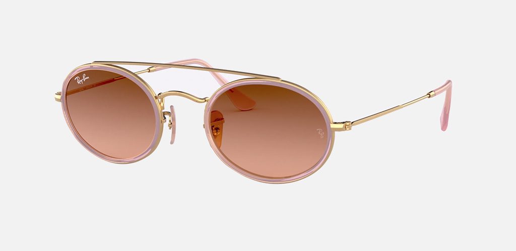Alternative view of RAY BAN OVAL DOUBLE BRIDGE 3847N