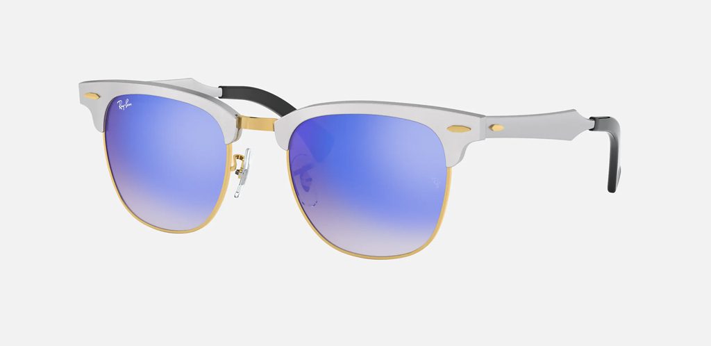 Alternative view of RAY BAN CLUBMASTER ALUMINUM 3507