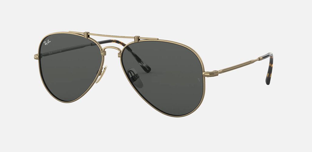 Alternative view of RAY BAN AVIATOR TITANIUM 8125