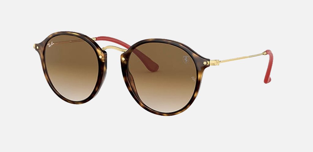 Alternative view of RAY BAN ROUND FLECK FERRARI 2447NM