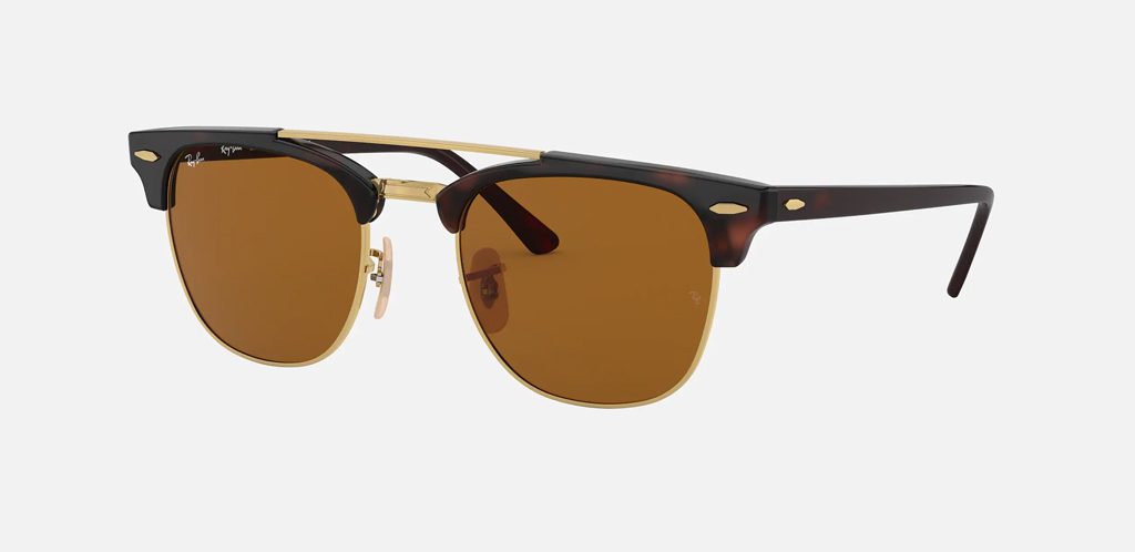 Alternative view of RAY BAN CLUBMASTER DOUBLE BRIDGE 3816