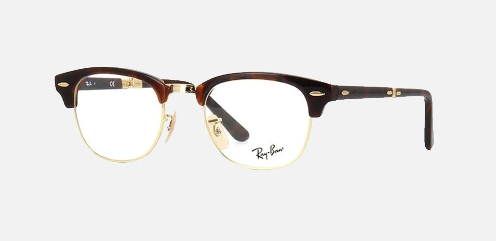 Alternative view of RAY BAN CLUBMASTER FOLDING 5334 PLEGABLES