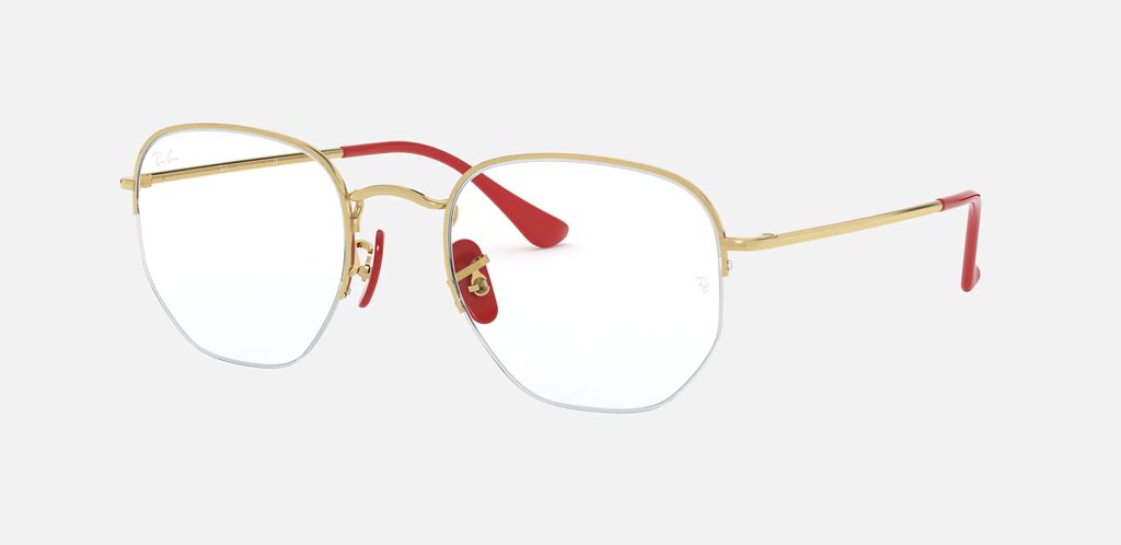 Alternative view of RAY BAN HEXAGONAL FERRARI 6448M