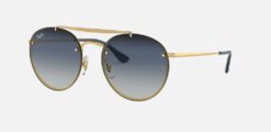 Alternative view of RAY BAN ROUND DOUBLE BRIDGE BLAZE 3614N