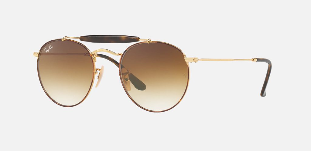 Alternative view of RAY BAN ROUND METAL OUTDOORSMAN 3747